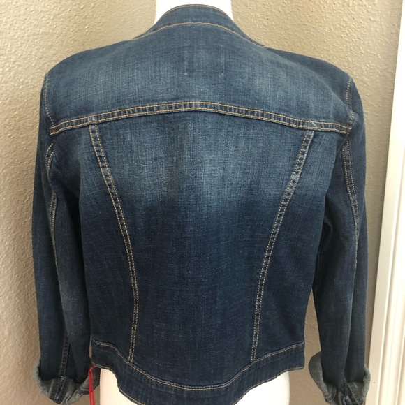 Jean jacket size large. - Picture 2 of 5